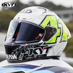 KYT ECE Motorcycle Helmet Big Tail Men's Four Seasons Universal Adult Motorcycle Full Helmet Motocross Helmet Casco Moto - Image 2