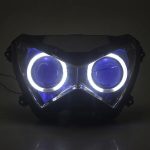 Motorcycle LED Headlamp Custom HID Projector Headlight Assembly Head Light For Kawasaki Z800 Z250 Z300 13-17 Faros Led Para Moto - Image 6